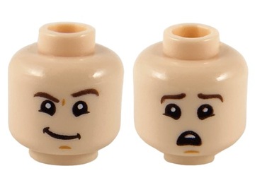 LEGO 3626cpb2660 Głowa Dudley Dursley 1szt NOWY