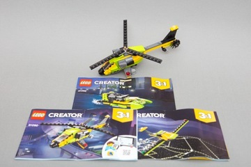 Lego Creator 3w1 31092 Przygoda z helikopterem
