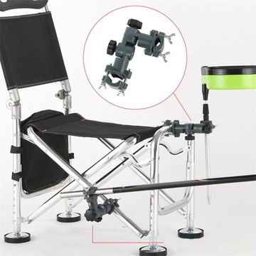 Держатель для удочки Съемный легкий стул для рыбалки Подставка для зонта