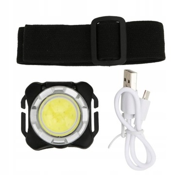 COB СВЕТОДИОДНАЯ ФАРА, АККУМУЛЯТОР USB