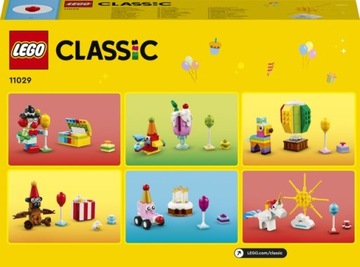 LEGO - CLASSIC - KREATYWNY ZESTAW IMPREZOWY - 11029