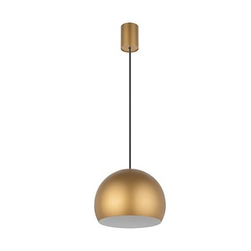 Nowoczesna lampa wisząca złota kula CADE