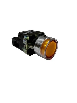 GB2-BW3561 Przycisk żółty podświetlany LED 230V