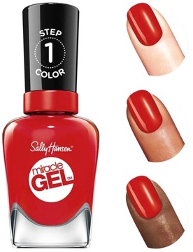 Sally Hansen Miracle Gel Lakier Red Between 402