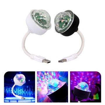 Мини-светодиодный USB-свет для дискотеки, ночной стробоскоп