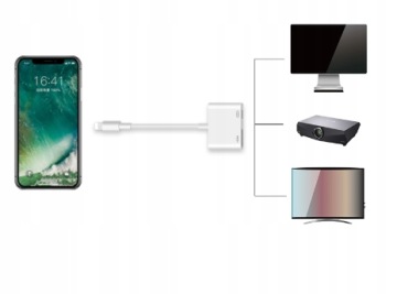 АДАПТЕР Lightning HDMI AV-адаптер iPhone iPad