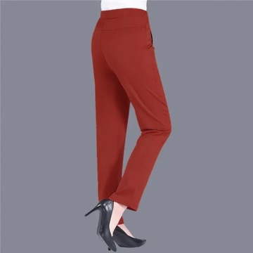 Women Thin Candy Colors Stretch Classic Pants Stra