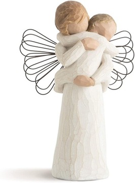 WILLOW TREE FIGURKA OZDOBA ANIOŁEK ANIOŁ UŚCISKU