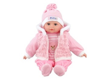 LALKA BOBAS 35cm MÓWI, ŚPIEWA