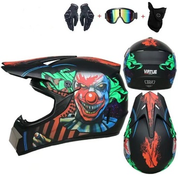 KASK MOTOCYKLOWY OFF-ROAD ENDURO MOTOCROSS