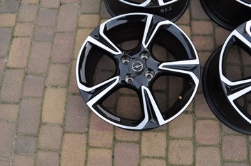 4× DISK HLINÍK OPEL OE 39182183 7.0" X 17" 4X108 ET 38
