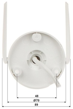 IP-КАМЕРА DS-2CV2021G2-IDW(2,8MM)(E) Wi-Fi - 1080p