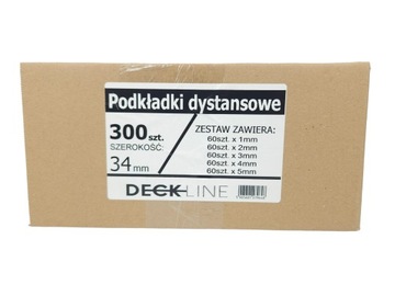 ПЛАСТИКОВЫЕ ПРОСТАВКИ МОНТАЖНЫЕ КЛИНЬИ СМЕСЬ 1-5ММ x 60 = 300ШТ.