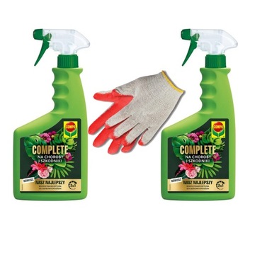 2x Choroby i szkodniki mszyce szara pleśń COMPO Complete 2w1 + wampirki