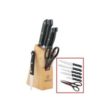 НАБОР КУХОННЫХ НОЖЕЙ 7 ЭЛЕМЕНТОВ. КиНГХОФФ KH-3441