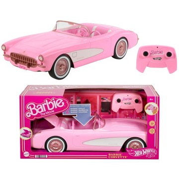 Pojazd Barbie The Movie Hot Wheels RC Corvette