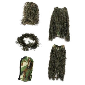 Dziecięcy strój Ghillie Suit Zestaw spodni Woodland Fancy Dress Jungle