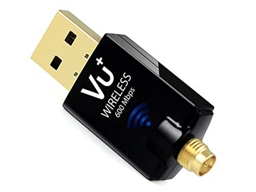 WiFi VU+ 600 Мбит/с 2,4 ГГц 5 ГГц USB-адаптер WI-FI