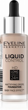 Eveline Liquid Control Podkład 020 Rose Beige