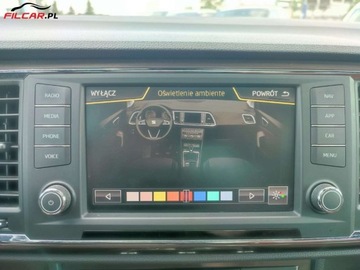 Seat Ateca SUV 2.0 TDI 190KM 2017 Seat Ateca GWARANCJA FULL OPCJA Bezwypadkowy DSG 4x4 Mozliwa zamiana RATY, zdjęcie 18