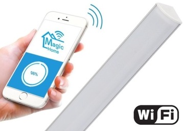 Listwa meblowa narożna LED pod szafkę 200cm WiFi