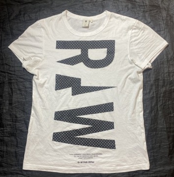 G-STAR RAW DENIM T-SHIRT VINTAGE GSRD oryginal M