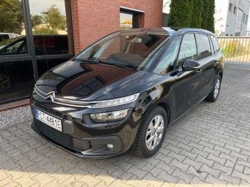 Citroen C4 Spacetourer Grand 1.2 PureTech 131KM 2021 Citroen C4 SpaceTourer 1.2 benzyna 130KM kamera 7 miejsc zarej w PL m