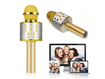 БЕСПРОВОДНОЙ МИКРОФОН КАРАОКЕ - ДИНАМИК BLUETOOTH