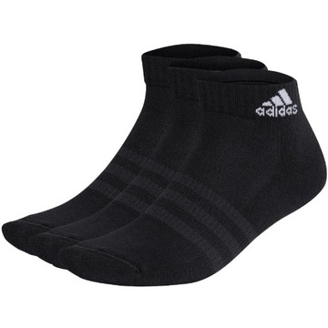 37-39 Skarpety adidas Cushioned Sportswear Ankle Socks 3p czarne IC1277 37-