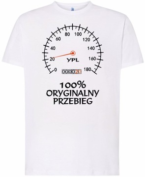 KOSZULKA MĘSKA NA PREZENT 100% ORYGINALNY 30 40 50 60 70 DLA NIEGO