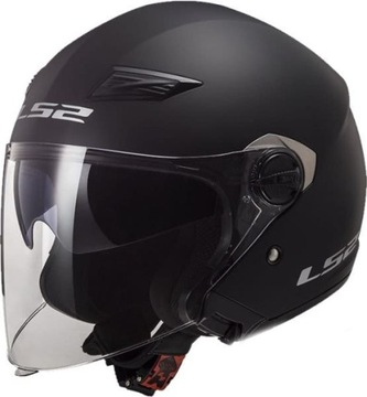 Kask Motocyklowy LS2 OF569 TRACK MAT BLACK S