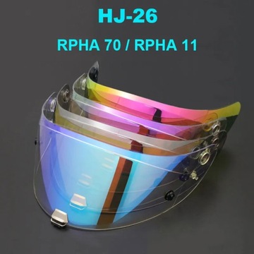 Линзы козырька HJ-26 для мотоциклетного шлема HJC RPHA 11 RPHA 70 Cascos