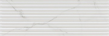 PŁYTKI ŚCIENNE GLAZURA CARRARA NAOS NAZCA 90X30 IMITACJA MARMURU MATOWA 3D