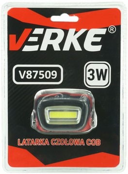 Verke V87509 Latarka Front Lamp Led List Led Led Led Cob 3w