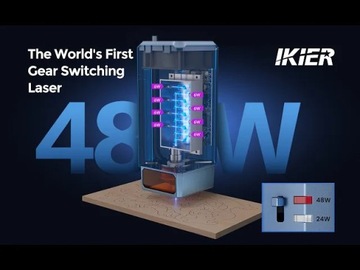 iKier K1 Pro Max 48 Вт Лазерный гравер/резак