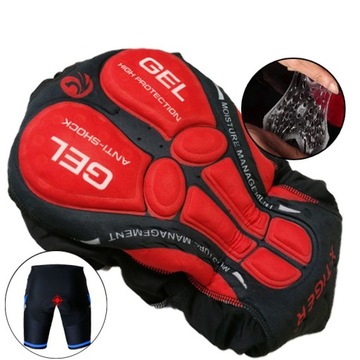 ВЕЛОСИПЕДНЫЕ ШОРТЫ С ТЕРМОАКТИВНОЙ ГЕЛЕВОЙ ВСТАВКОЙ