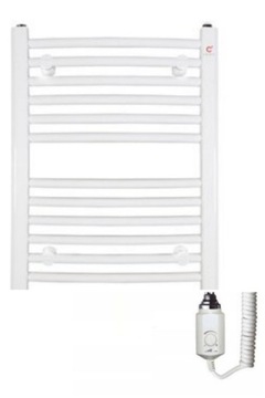 ELEKTRYCZNY GRZEJNIK ŁAZIENKOWY 300W BIEL 50X60 CM