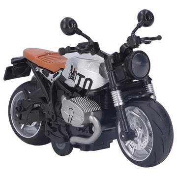 1:12 Снятая с производства игрушка-мотоцикл Крутое ретро