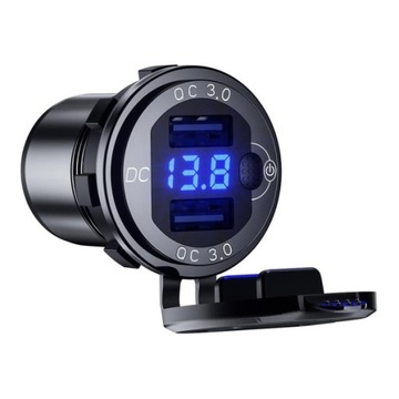 РОЗЕТКА MOTO.2 X USB QC 3.0 — 36 Вт — MUS-L4S