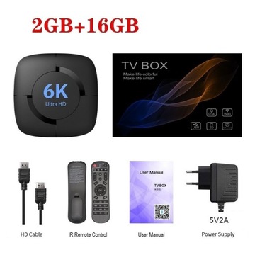 Hot sales Smart IP TV Box Android 10 2.4G 5.8G WiFi 6K HDR