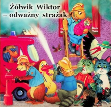 Żółwik Wiktor odważny strażak