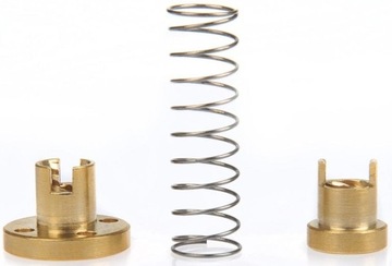 ГАЙКА ТРАПЕЦЕИДАЛЬНОГО ВИНТА ТР8х2 ЛАТУННАЯ ЛАТУННАЯ