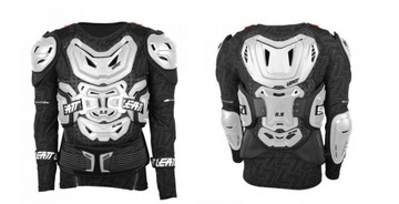 LEATT OCHRANIACZ CIAŁA BODY PROTECTOR 5.5 WHITE KOLOR BIAŁY ROZMIAR L/XL (1