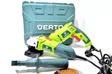 Zestaw szlifierka kątowa 500W + wiertarka udarowa 500W VERTO 52G106