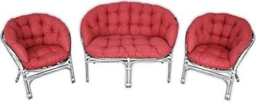 ПОДУШКИ НАБОР МЕБЕЛЬНЫХ ПОДУШЕК ИЗ РОТАНГА