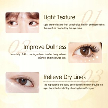 VENZEN 24K Gold Eye Cream Anti Wrinkles Remov