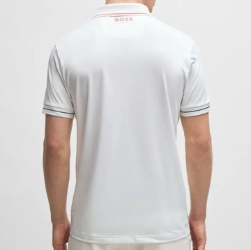 HUGO BOSS męska koszulka polo WHITE PRO 2024 NOWOŚĆ roz.XL