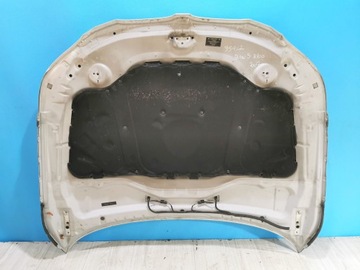 BMW 5 E60 E61 03/10 KAPOTA KRYT VÍKO KUFRU PŘEDNÍ TLUMENÍ 354/7 TITANSILBER