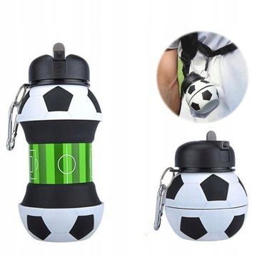 Bidon Inny Marka BUTELKA SPORTOWA 550 ml biały
