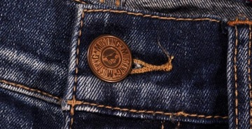 MUSTANG spodnie HIGH blue jeans SISSY _ W28 L36